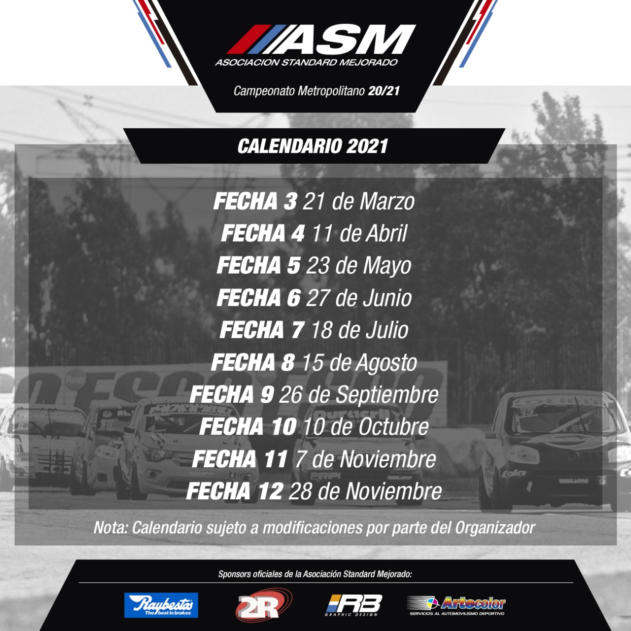 Asm Calendario 2021 De Asm calendario asm 2021